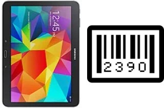 Cómo ver el número de serie en Samsung Galaxy Tab 4 10.1 LTE
