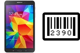 Cómo ver el número de serie en Samsung Galaxy Tab 4 8.0