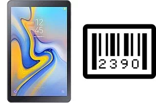 Cómo ver el número de serie en Samsung Galaxy Tab A 10.5