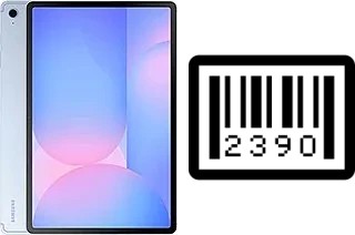 Cómo ver el número de serie en Samsung Galaxy Tab S10 FE+