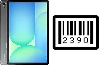 Cómo ver el número de serie en Samsung Galaxy Tab S10 FE