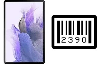 Cómo ver el número de serie en Samsung Galaxy Tab S7 FE
