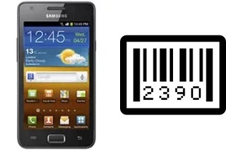 Cómo ver el número de serie en Samsung I9103 Galaxy R