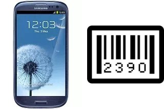 Cómo ver el número de serie en Samsung I9305 Galaxy S III