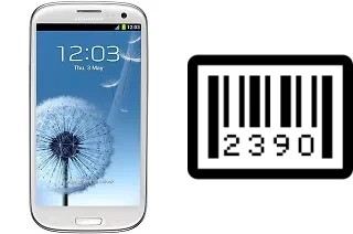 Cómo ver el número de serie en Samsung I9300I Galaxy S3 Neo