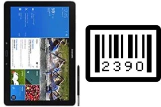 Cómo ver el número de serie en Samsung Galaxy Note Pro 12.2