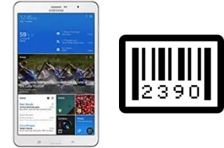 Cómo ver el número de serie en Samsung Galaxy Tab Pro 8.4 3G/LTE
