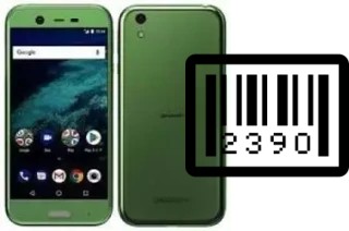 Cómo ver el número de serie en Sharp Android One X1