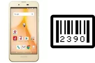 Cómo ver el número de serie en Sharp Aquos Ever SH-02J