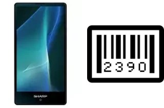 Cómo ver el número de serie en Sharp Aquos Mini SH-M03