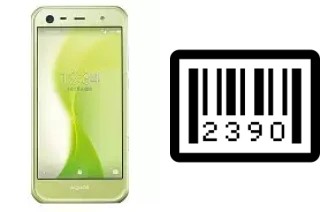 Cómo ver el número de serie en Sharp Aquos Xx3 mini