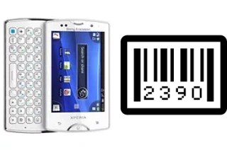 Cómo ver el número de serie en Sony Ericsson Xperia mini pro