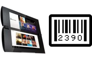 Cómo ver el número de serie en Sony Tablet P