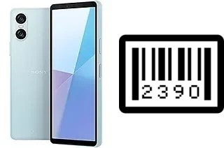 Cómo ver el número de serie en Sony Xperia 10 VI