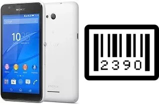 Cómo ver el número de serie en Sony Xperia E4g Dual
