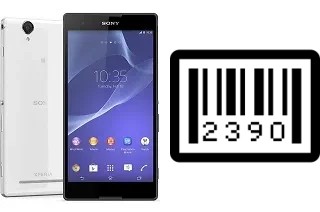 Cómo ver el número de serie en Sony Xperia T2 Ultra