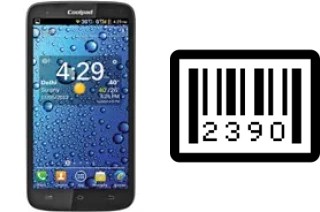 Cómo ver el número de serie en Spice Mi-515 Coolpad