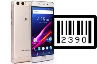 Cómo ver el número de serie en Symphony Z9