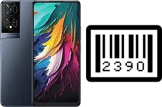 Cómo ver el número de serie en TCL 50 XE NxtPaper