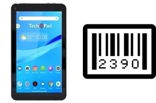 Cómo ver el número de serie en TechPad i700