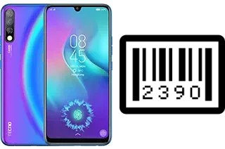 Cómo ver el número de serie en Tecno Camon 12 Pro