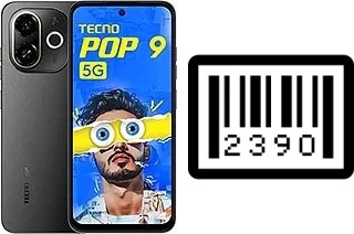 Cómo ver el número de serie en Tecno Pop 9