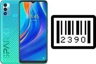 Cómo ver el número de serie en Tecno Camon 18i