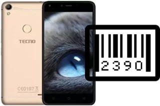 Cómo ver el número de serie en Tecno WX4