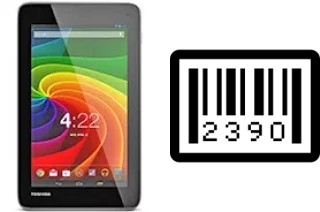 Cómo ver el número de serie en Toshiba Excite 7c AT7-B8