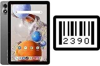 Cómo ver el número de serie en Umidigi G1 Tab