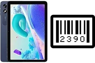 Cómo ver el número de serie en Umidigi G2 Tab