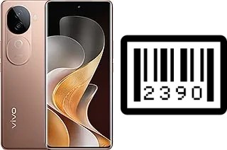 Cómo ver el número de serie en vivo V40e