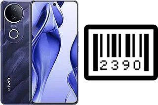 Cómo ver el número de serie en vivo V50e