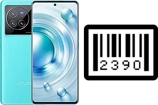 Cómo ver el número de serie en vivo X80