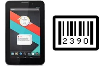 Cómo ver el número de serie en Vodafone Smart Tab III 7