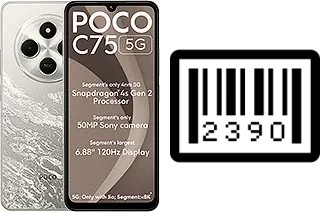 Cómo ver el número de serie en Xiaomi Poco C75 5G