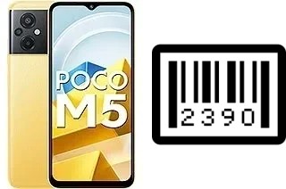 Cómo ver el número de serie en Xiaomi Poco M5 (India)
