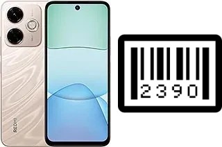 Cómo ver el número de serie en Xiaomi Redmi 13x