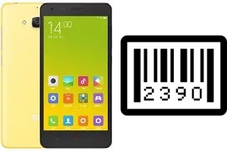 Cómo ver el número de serie en Xiaomi Redmi 2A Enhanced Edition