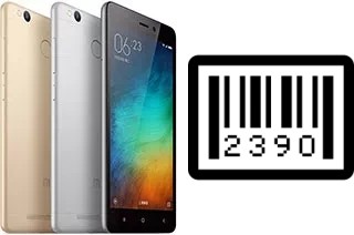 Cómo ver el número de serie en Xiaomi Redmi 3s Prime