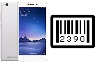 Cómo ver el número de serie en Xiaomi Redmi 3S 16GB