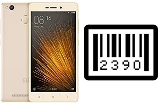 Cómo ver el número de serie en Xiaomi Redmi 3x