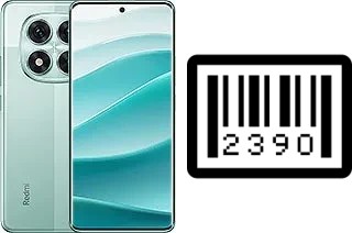 Cómo ver el número de serie en Xiaomi Redmi Note 14 Pro