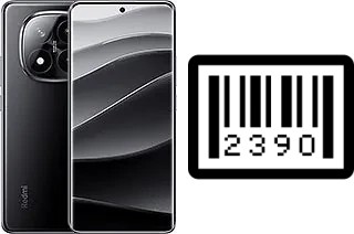 Cómo ver el número de serie en Xiaomi Redmi Note 14 Pro+