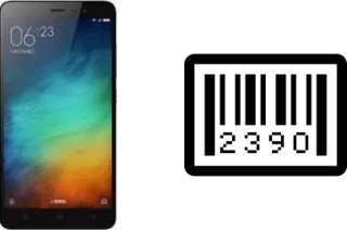 Cómo ver el número de serie en Xiaomi Redmi Note 3 Pro 16GB
