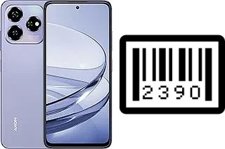 Cómo ver el número de serie en ZTE Axon 60