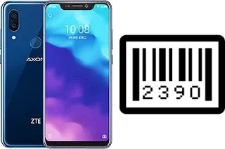 Cómo ver el número de serie en ZTE Axon 9 Pro