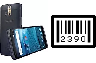 Cómo ver el número de serie en ZTE Axon Pro