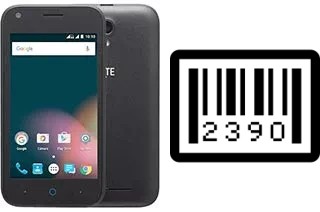 Cómo ver el número de serie en ZTE Blade L110 (A110)