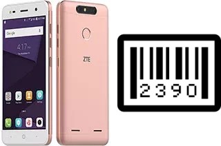 Cómo ver el número de serie en ZTE Blade V8 Mini